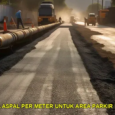 Cara Baru Melihat Harga Aspal Per Meter Untuk Area Parkir